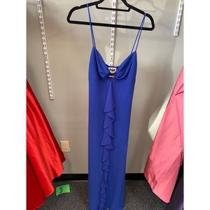 Blue formal dress